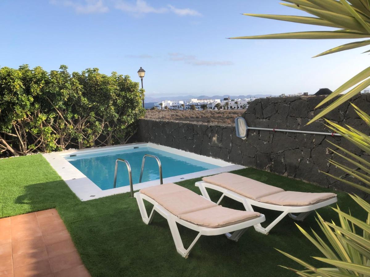 Villa Dompi Con Vistas Al Mar Y A Fuerteventura 普拉亚布兰卡 外观 照片